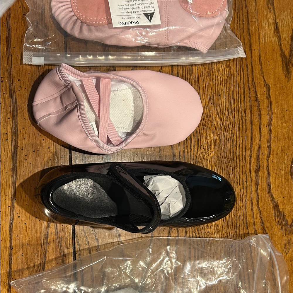 2 pair of dance shoes brand new